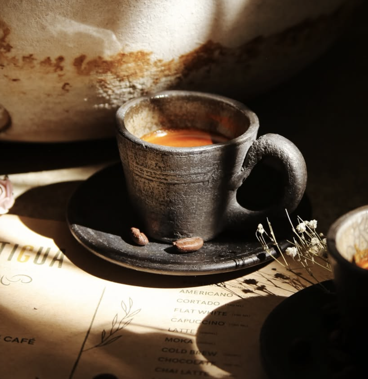 café portrait